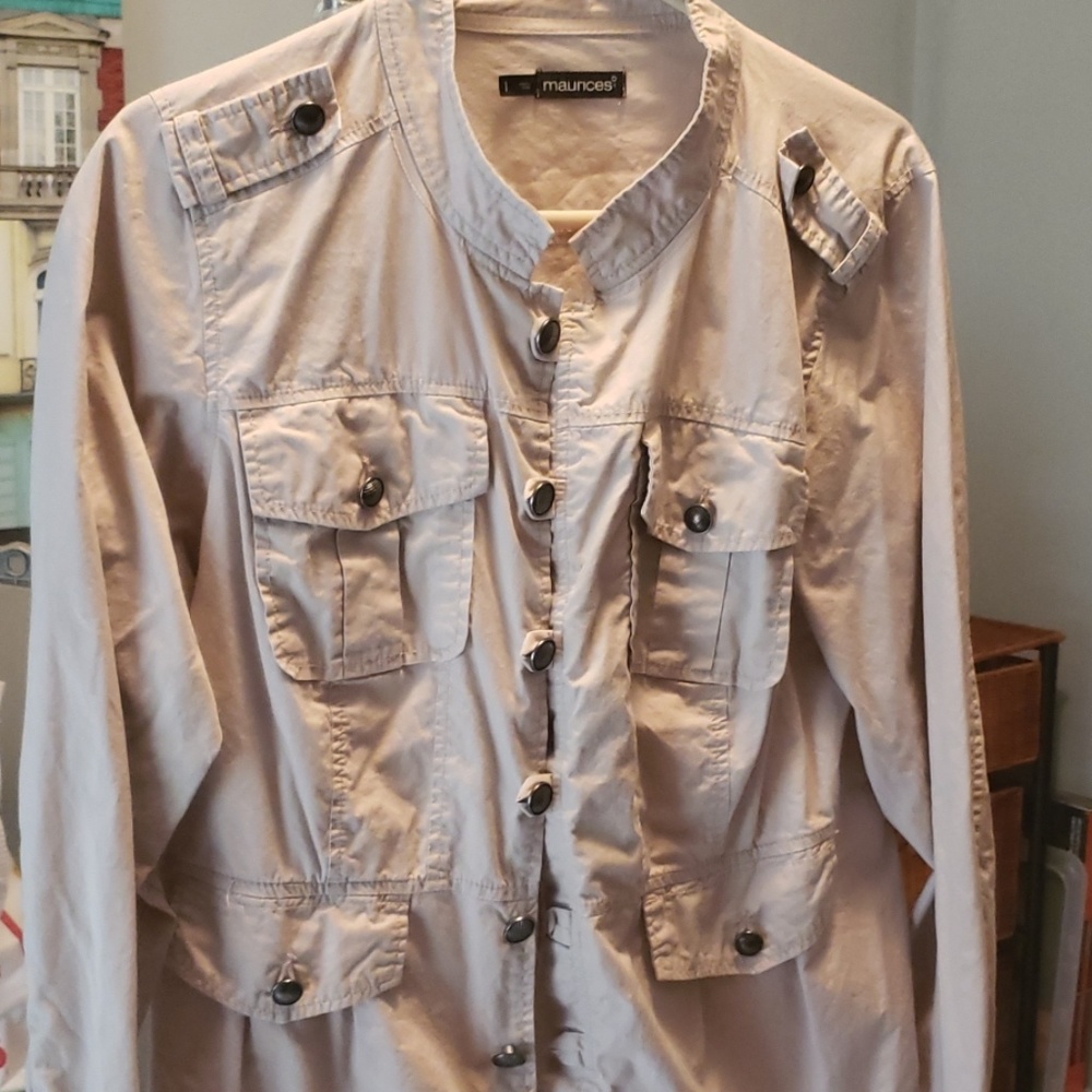 Maurices pink jacket
